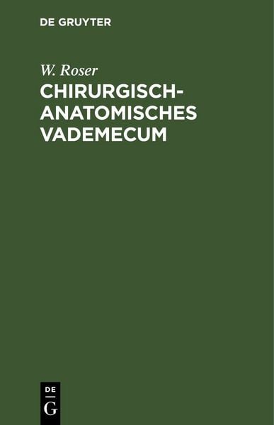 Produktbild: Chirurgisch-Anatomisches Vademecum