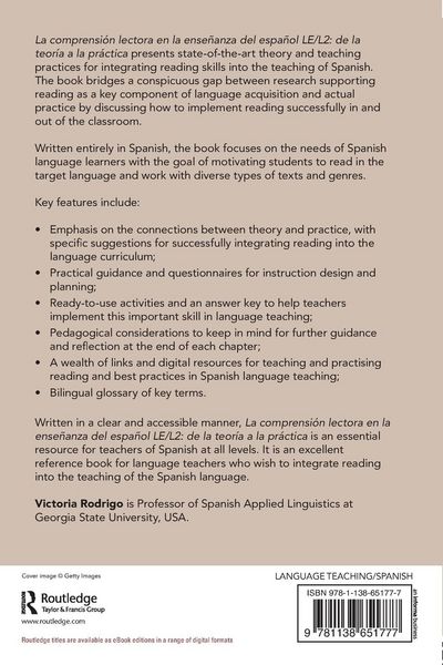 Produktbild: La comprensi&oacute;n lectora en la ense&ntilde;anza del espa&ntilde;ol LE/L2