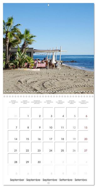 Produktbild: Marbella - Chic and Charming (Wall Calendar 2026 12 &times; 12 Inch) CALVENDO 12 Month Wall Calendar