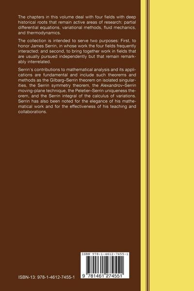 Produktbild: Nonlinear Analysis and Continuum Mechanics