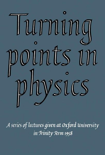 Produktbild: Turning Points in Physics