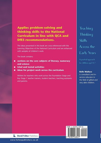 Produktbild: Teaching Thinking Skills Across the Early Years