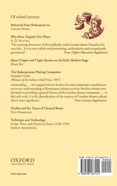 Produktbild: Theatre of the Book, 1480-1880