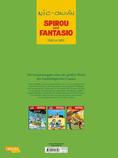 Produktbild: Spirou und Fantasio Gesamtausgabe 12: 1980-1983