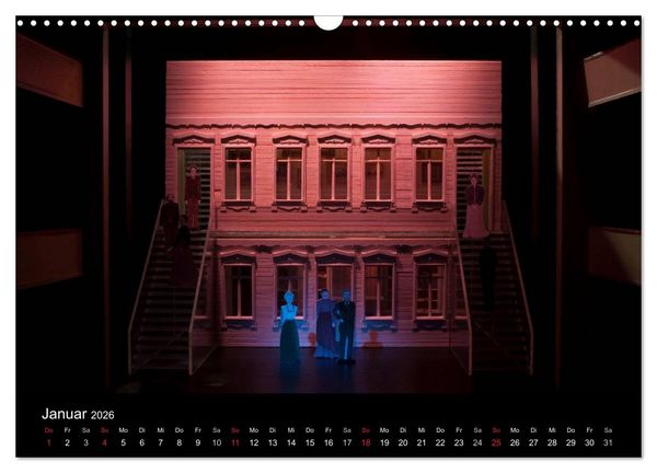 Produktbild: FASZINIERENDE THEATERR&Auml;UME (Wandkalender 2026 DIN A3 quer), CALVENDO Monatskalender