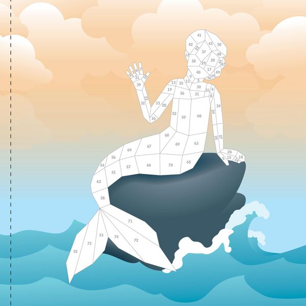 Produktbild: Paint by Sticker Kids: Mermaids & Magic!