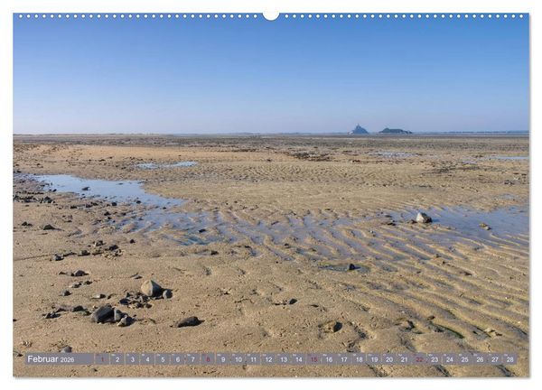 Produktbild: Le Mont-Saint-Michel - Sagenumwobener Klosterberg im Watt (Wandkalender 2026 DIN A2 quer), CALVENDO Monatskalender