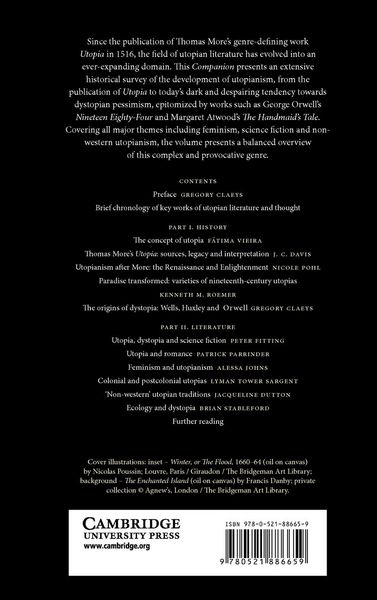 Produktbild: The Cambridge Companion to Utopian Literature