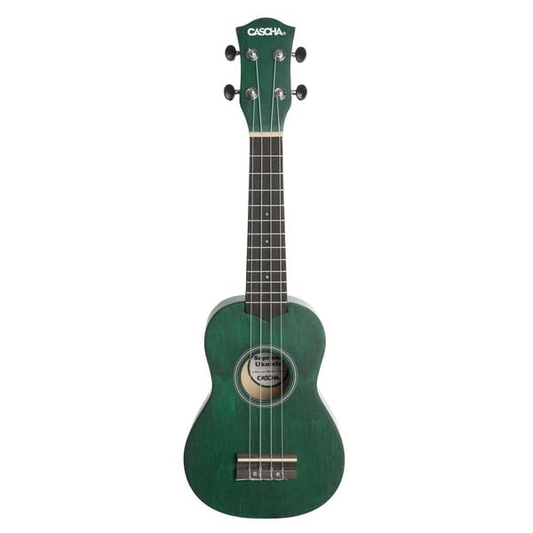 Produktbild: Soprano Ukulele Linden Green (incl. Bag unpadded, 3 Picks)