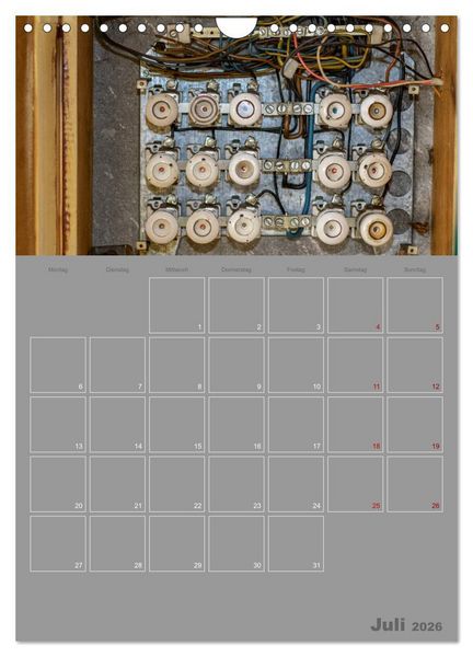 Produktbild: Brandgef&auml;hrliche elektrische Anlagen (Wandkalender 2026 DIN A4 hoch), CALVENDO Monatskalender