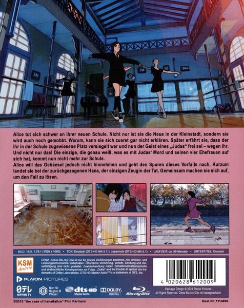 その他 The Case Of Hana And Alice [Blu-ray] Amazon.co.jp | The Case of Hana and Alice - Standard Edition