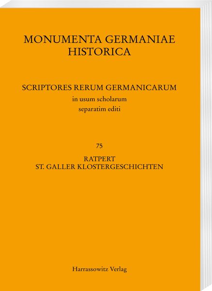 Produktbild: Ratpert, St. Galler Klostergeschichten (Casus sancti Galli)