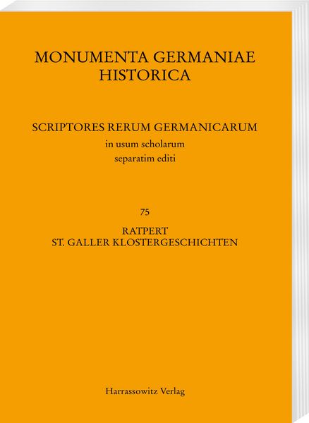 Produktbild: Ratpert, St. Galler Klostergeschichten (Casus sancti Galli)