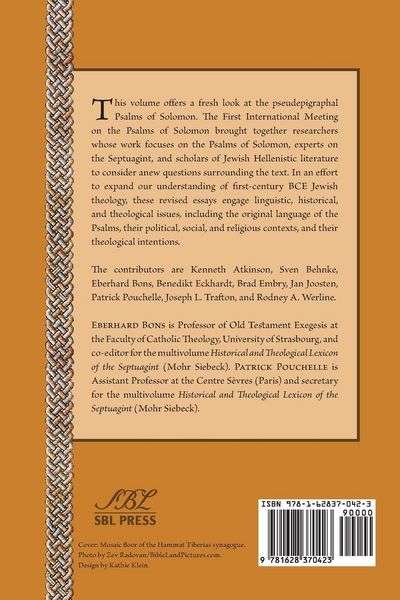 Produktbild: The Psalms of Solomon