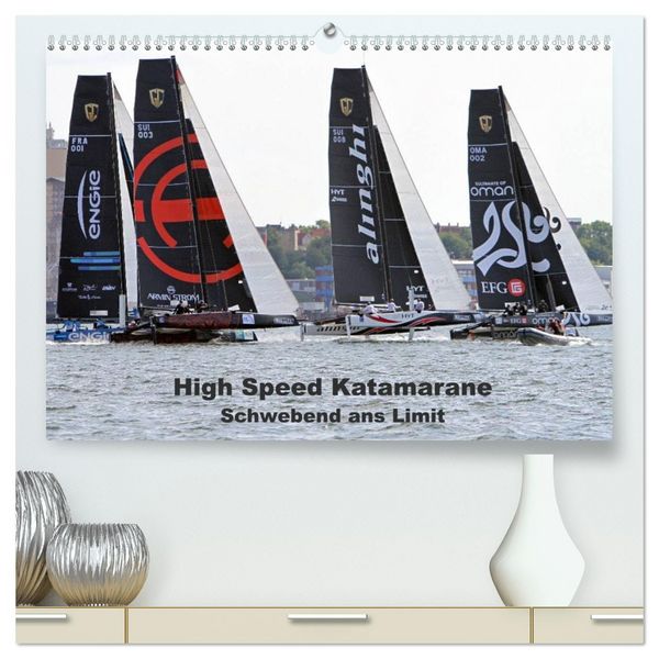 Produktbild: High Speed Katamarane - Schwebend ans Limit (hochwertiger Premium Wandkalender 2026 DIN A2 quer), Kunstdruck in Hochglanz
