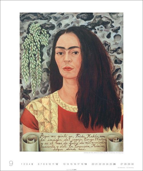 Produktbild: Frida Kahlo Edition Kalender 2027