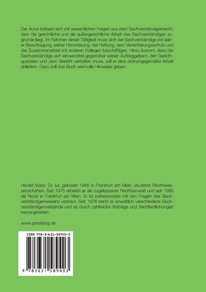 Produktbild: Sachverst&auml;ndigenfragen
