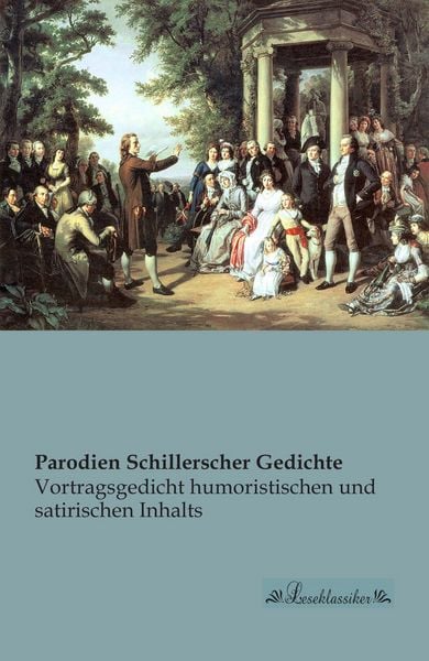 Produktbild: Parodien Schillerscher Gedichte