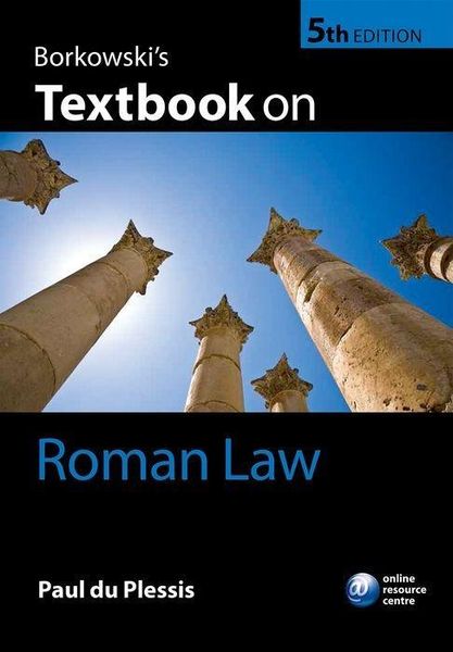 Produktbild: Du Plessis, P: Borkowski's Textbook on Roman Law
