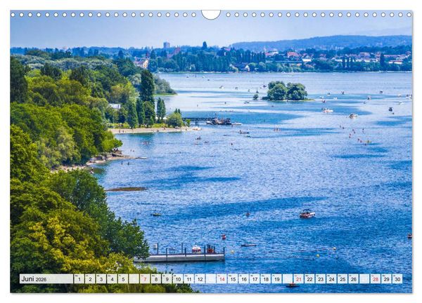 Produktbild: Auszeit Bodensee (Wandkalender 2026 DIN A3 quer), CALVENDO Monatskalender