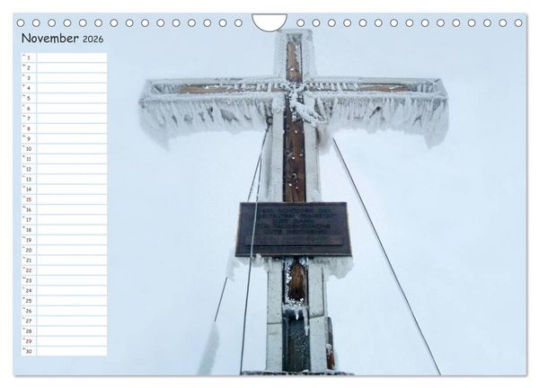 Produktbild: Der Gro&szlig;venediger 3666m (Wandkalender 2026 DIN A4 quer), CALVENDO Monatskalender