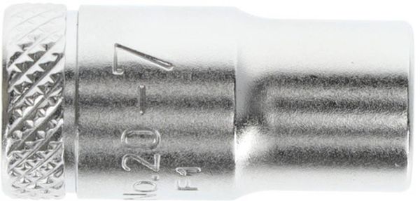 Produktbild: Steckschl&uuml;sseleinsatz 20 1/4 Zoll 6-kant SW 7mm L.25mm GEDORE