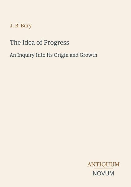 Produktbild: The Idea of Progress