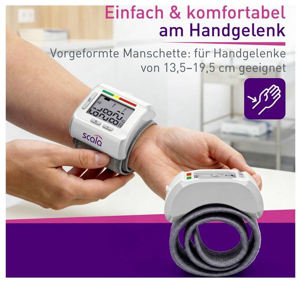 Produktbild: Scala SC 6400 Handgelenk Blutdruckmessger&auml;t 2187