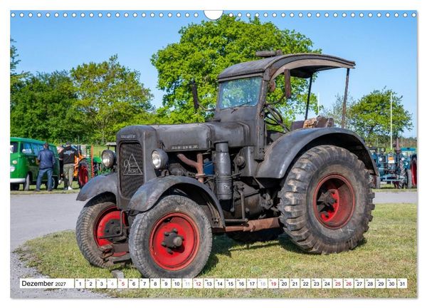 Produktbild: Alte Deutz Traktoren mit Charakter (Wandkalender 2027 DIN A3 quer), CALVENDO Monatskalender