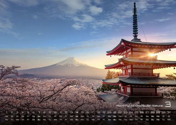 Produktbild: Japan - Im Land der aufgehenden Sonne - 2027 - Kalender DIN A2