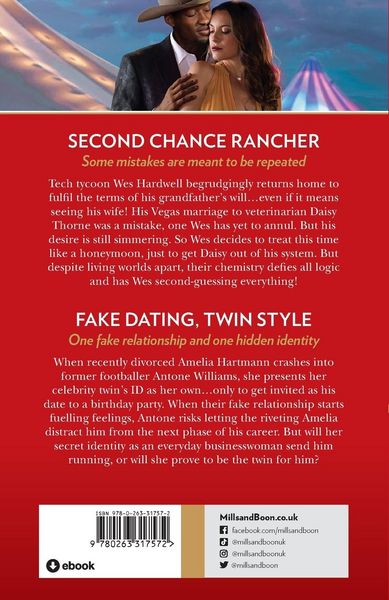 Produktbild: Second Chance Rancher / Fake Dating, Twin Style