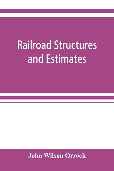 Produktbild: Railroad structures and estimates
