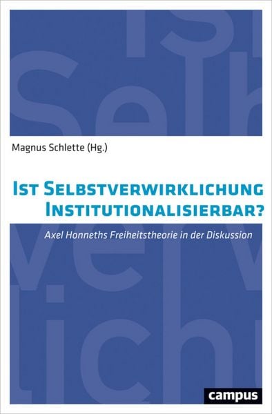 Produktbild: Ist Selbstverwirklichung institutionalisierbar?