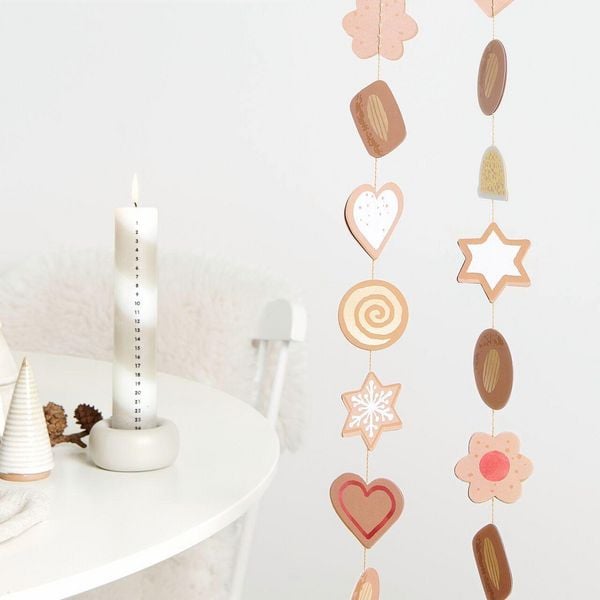 Produktbild: Gen&auml;hte Girlande Cookies MIX