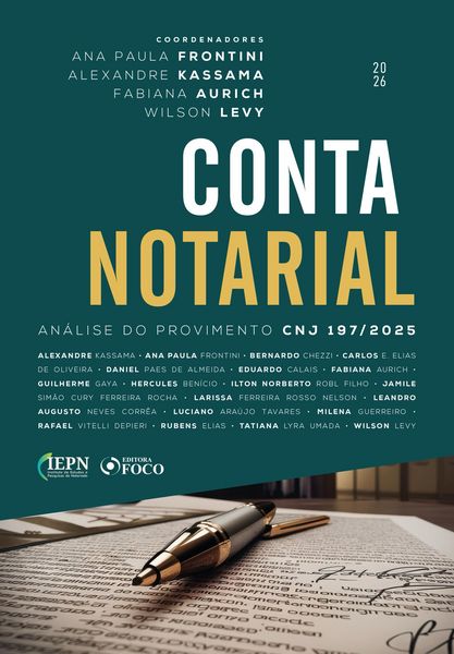 Produktbild: Conta Notarial: An&aacute;lise do provimento CNJ 197/2025 - 1ED - 2026