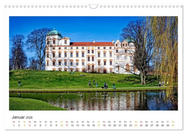 Produktbild: Niedersachsen - Meer, Heide, Harz (Wandkalender 2026 DIN A3 quer), CALVENDO Monatskalender
