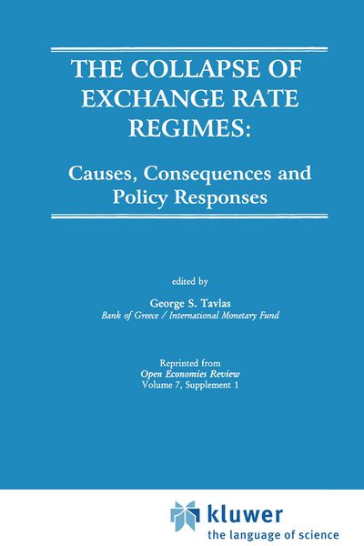 Produktbild: The Collapse of Exchange Rate Regimes