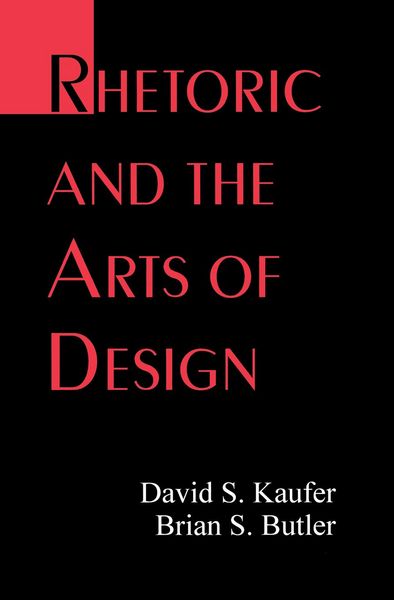 Produktbild: Rhetoric and the Arts of Design