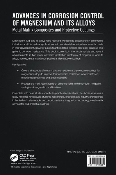 Produktbild: Advances in Corrosion Control of Magnesium and its Alloys