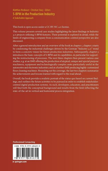 Produktbild: S-BPM in the Production Industry