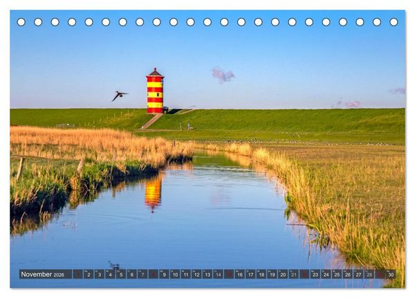 Produktbild: GREETSIEL-LIEBE (Tischkalender 2026 DIN A5 quer), CALVENDO Monatskalender