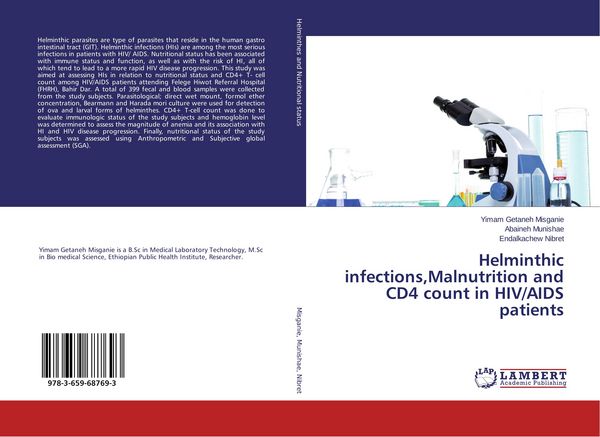 Produktbild: Helminthic infections,Malnutrition and CD4 count in HIV/AIDS patients