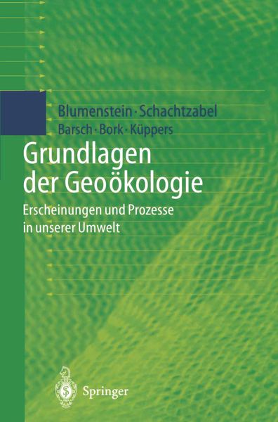 Produktbild: Grundlagen der Geo&ouml;kologie
