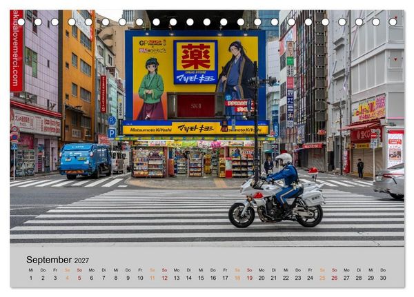 Produktbild: Tokio. Die faszinierende Metropole Japans (Tischkalender 2027 DIN A5 quer), CALVENDO Monatskalender