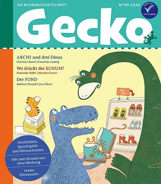 Produktbild: Gecko Kinderzeitschrift Band 109