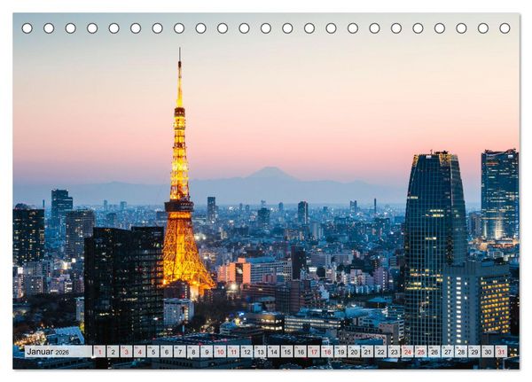 Produktbild: Japan - Traditionen und Modernit&auml;t (Tischkalender 2026 DIN A5 quer), CALVENDO Monatskalender
