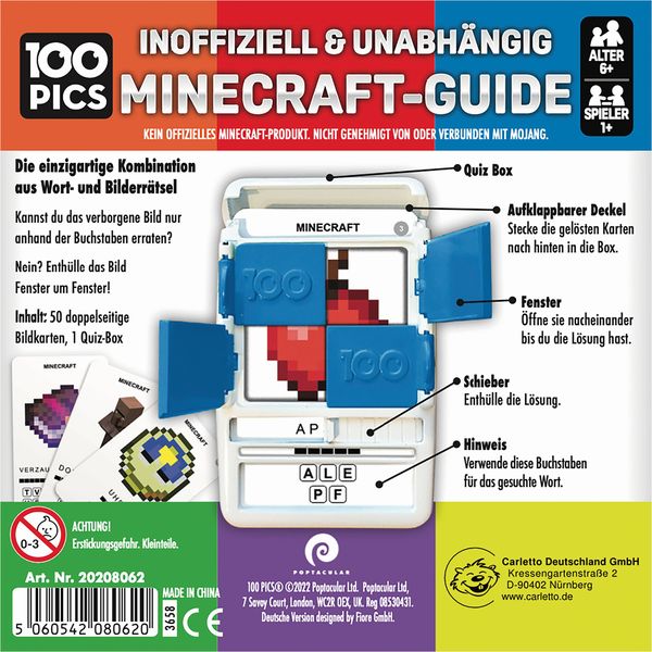 Produktbild: 100 PICS Minecraft (inoffiziell)