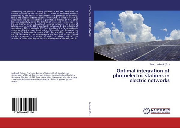 Produktbild: Optimal integration of photoelectric stations in electric networks
