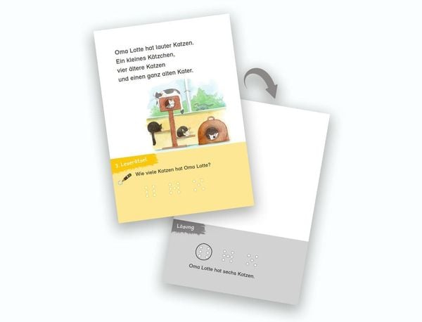 Produktbild: Duden Leseprofi – 3-Minuten-Leserätsel für Erstleser: Einfach tierisch