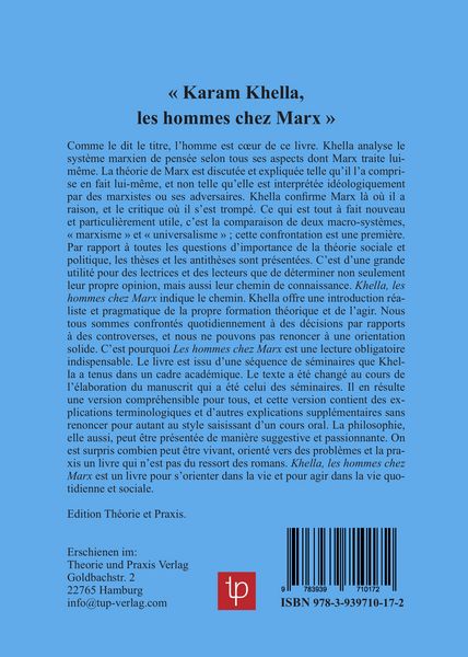 Produktbild: Karl Marx - Leben und Werk / Les hommes chez Marx